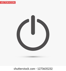 on off vector icon 10 eps