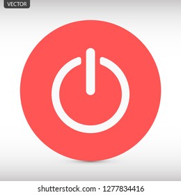 on off vector icon 10 eps