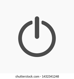 on off vector icon 10 eps , Lorem ipsum Flat design