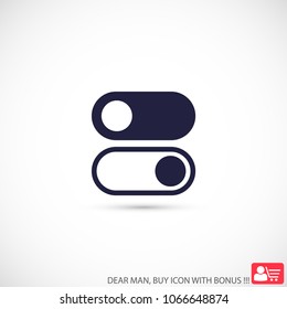 On off  vector icon