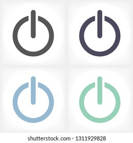 On Off Vector Icon Stock Vector (Royalty Free) 1311929828 | Shutterstock