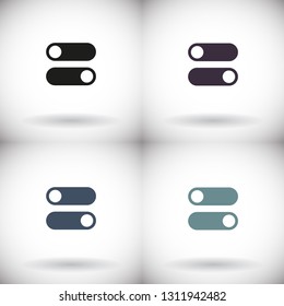 on off vector icon