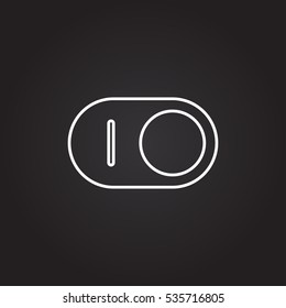 on off vector icon

