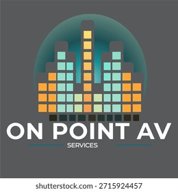 On point AV services design for t-shirts