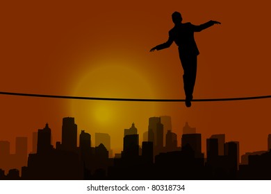 On the rope