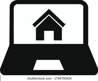 En la pantalla hay una imagen de la casa.