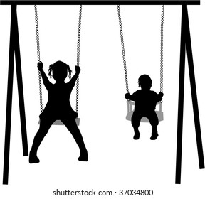 on the swing