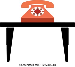 on the table is interiors and background logo with phone design