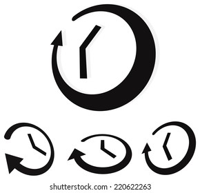 On Time Aways - Icon - Illustration