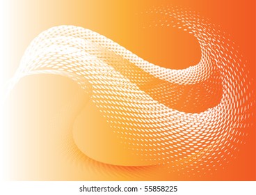  On vector illustration depicts an abstract decorative  background