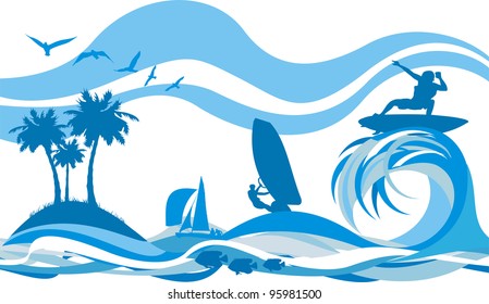 on the wave - water sports and recreation