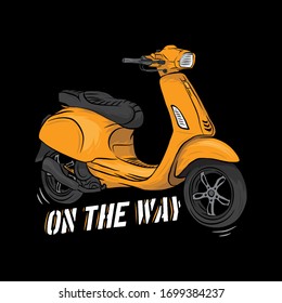 En el camino, Vector en bicicleta