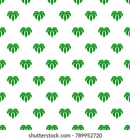 On white background hemp leaves