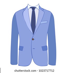 on white background, isolated jacket