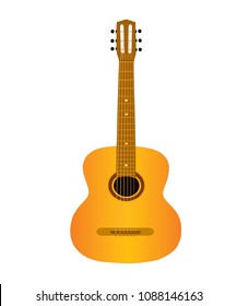 On white background,the music instrument.