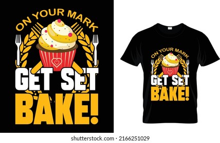 En tu marca obtén el diseño de camisetas de hornear