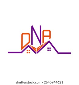 ONA Real State logo design, ONA simple and modern logo. ONA luxurious alphabet design  