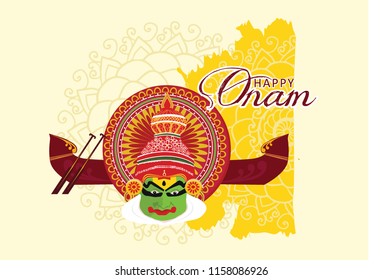 Onam Greetings vector Design