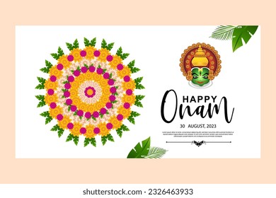 Onam, also known as the harvest festival of Kerala, is a significant celebration in South India.