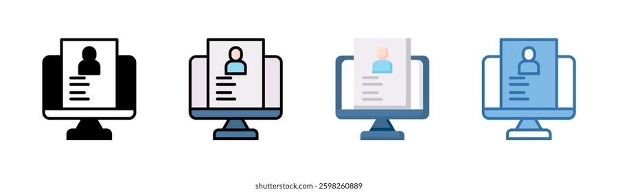 Onboarding Icon Element For Design