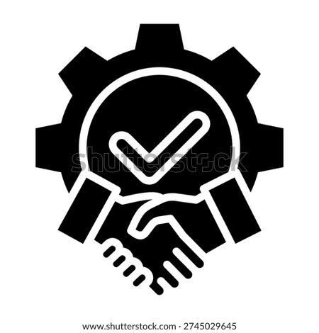 Onboarding Icon Glyph Design Vector Illustration