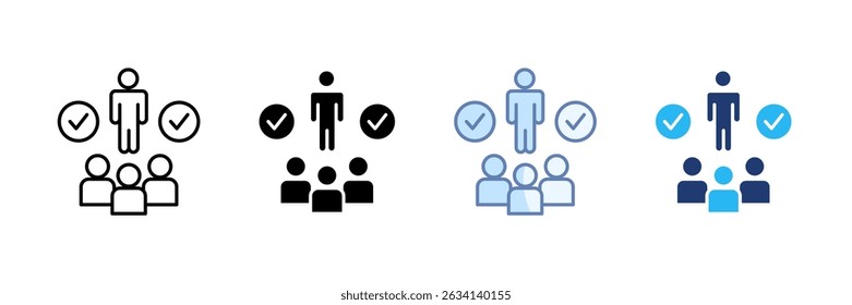 Onboarding Icon Set Multiple Style Collection