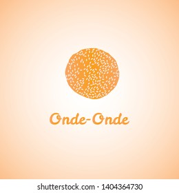 onde-onde food traditional delicious with sesame seeds