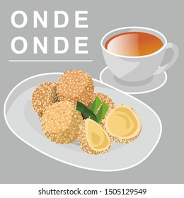 ONDE-ONDE IS ONE OF TRADITIONAL FOOD FROM EAST JAVA