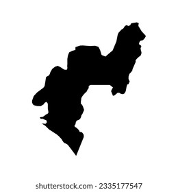Ondo state map, administrative division of the country of Nigeria. Vector illustration.