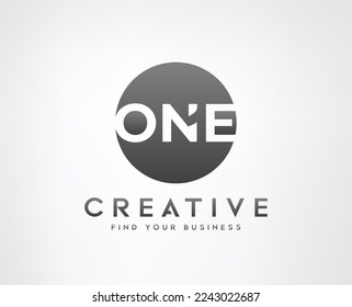 1 Modelos vectoriales de diseño de logotipo de espacio negativo