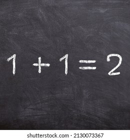 Man fügt eine Tafel Mathematik-Algebra Lernen Schultafel schwarze Tafel 