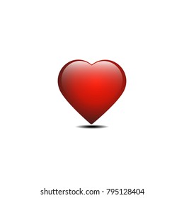 One beautiful hearts
