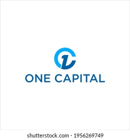 One Capital America Logo Design Vector For Business