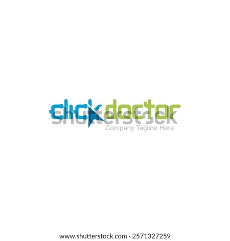 One Click Doctor Logo Design