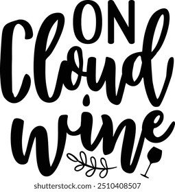 Ein Cloud-Wein, Weindesign 