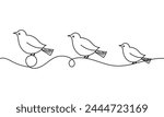 One continuous line drawing of flying up dove. Bird symbol of peace and freedom in simple linear style. Mascot concept for national labor movement icon isolated on white. vector illustration. EPS 10
