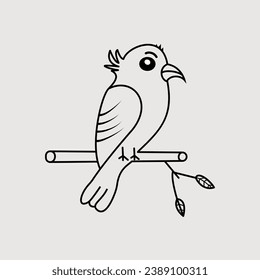 One continuous line drawing of flying couple doves. Two Birds symbol of peace love and freedom in simple linear style. Concept for national labor movement icon editable stroke. Vector illustration