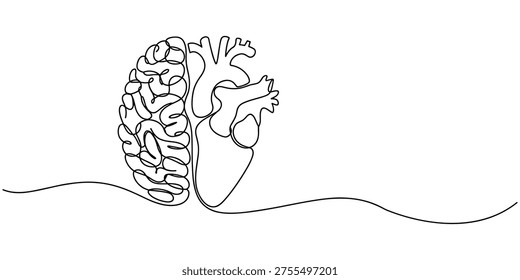 One continuous line drawing