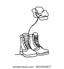 One continuous line drawing