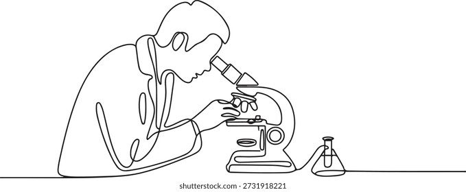 One continuous line drawing