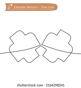 One continuous line drawing of two geometric shapes representing a positive or plus number. Geometry vector illustration of two plus number symbols for icons, logos, symbols. Applied to screen print.