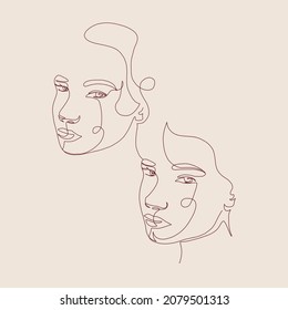 One Continuous Line Hand