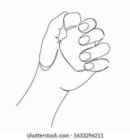 One continuous single drawing line art flat doodle hand, perfume, bottle, beauty, cosmetic. Isolated image hand draw contour on a white background
