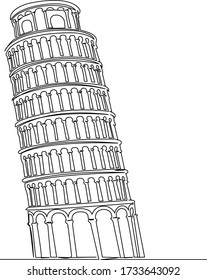 Italy Line Drawing Images, Stock Photos & Vectors | Shutterstock