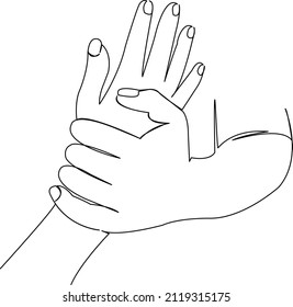 Una línea de dibujo continua arte mano de garabato plana, amor, mujer, hombre, gente, pareja, juntos. Contorno de dibujo a mano de imagen aislada en un fondo blanco
