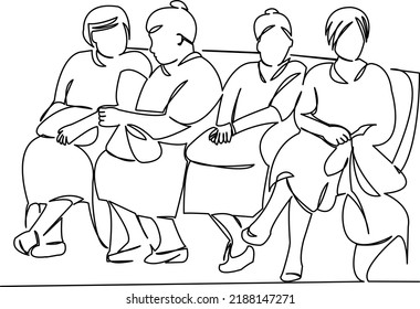 2,146 Grandmother line art Images, Stock Photos & Vectors | Shutterstock