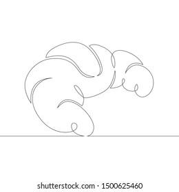 6,840 Croissant line drawing Images, Stock Photos & Vectors | Shutterstock