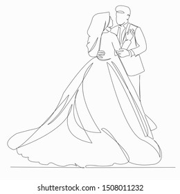 One continuous single drawn line art doodle boy, book, education, kid, people. isolated image hand-drawn contour on a white background