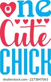 one cute chick Design Arts