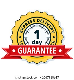 One Day Express Delivery illustration